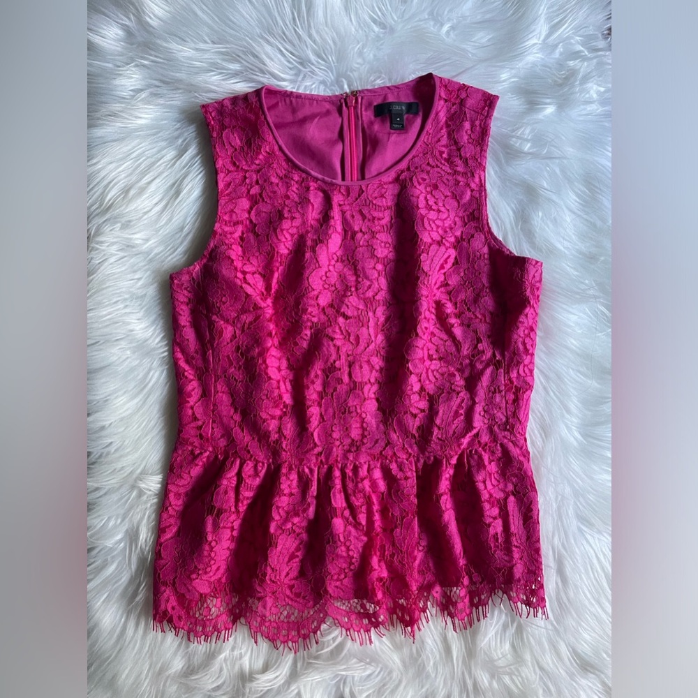 Pink J. Crew Tank Top for Work